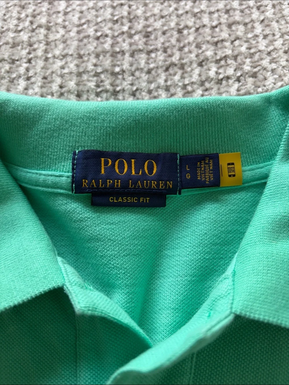 Polo by Ralph Lauren Mint Green Short Sleeve Polo